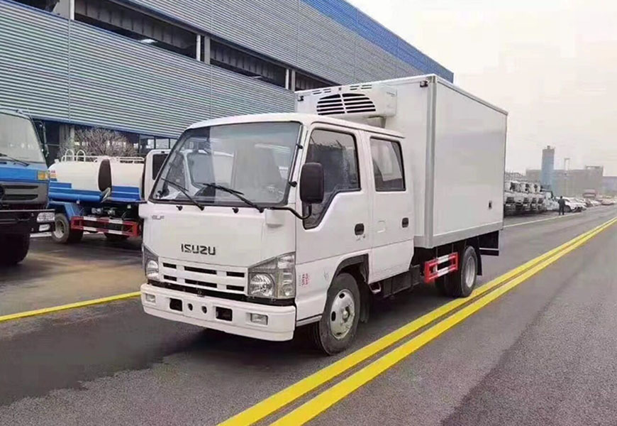五十鈴雙排座冷藏車(chē) 國(guó)六