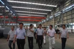 黃陂區(qū)領導視察程力重工汽車產業(yè)園區(qū)