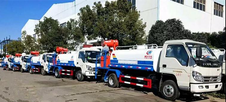 程力抑塵車助力雄安綠色環(huán)保第一拆大顯身手，被央視等電視臺(tái)主流媒體重點(diǎn)報(bào)道